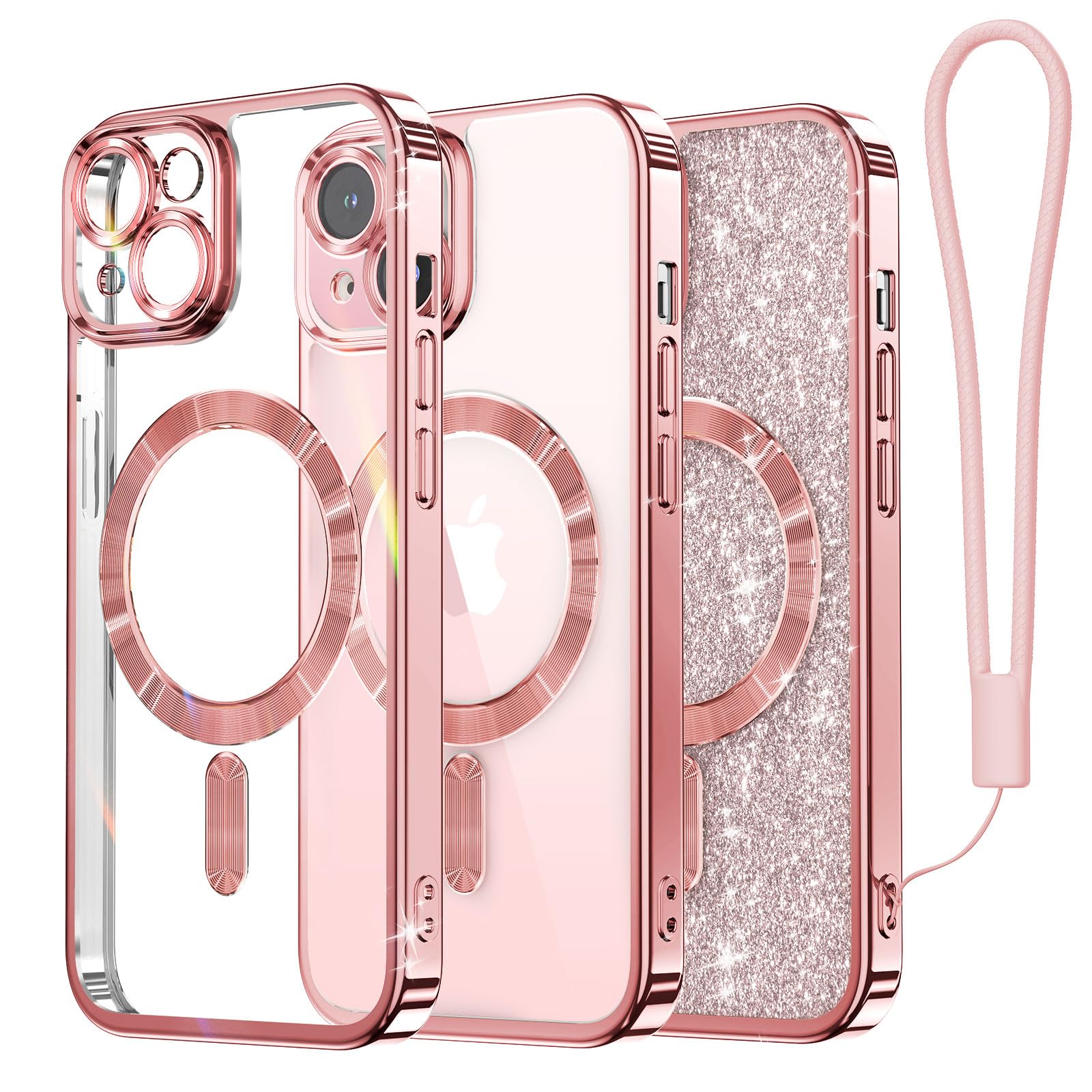 Amazon.co.jp: Meifigno iPhone 15 ケース キラキラペーパー付き